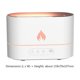 thumbnail image 5 of Difusor De Aromaterapia Eléctrico Humidificador De Aire Usb Inteligente Led De 250 Ml (Blanco), 5 of 5