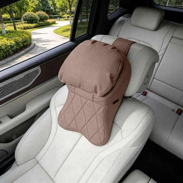 BotaniNest Aviation Grade Headrest 1% Neck Ergonomic Design Neck Support Universal Type For SUV Sedan &