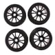 thumbnail image 3 of 4x Llantas y Neumáticos Ruedas 17 mm Hub Color Negro Accesorios para 1:8 RC Coche Vehículo Todoterreno HSP HPI, 3 of 9