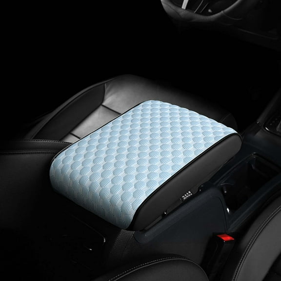 TOUMENY Memory Foam Armrest Cushion, Pressure Relief Elbow Support Pad, Universal Fit for Cars Trucks SUVs Minivans