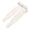 White, variant on Baby Girls Fleece Lined Tights Thick Warm Thermal Cable Knit Footed Leggings Plain Soft Stretchy Cotton Stockings
