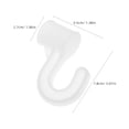 thumbnail image 2 of BRIGHTFUFU 20Ud Soportes Plásticos Para Barra De Con Para Diversas Configuraciones, 2 of 8