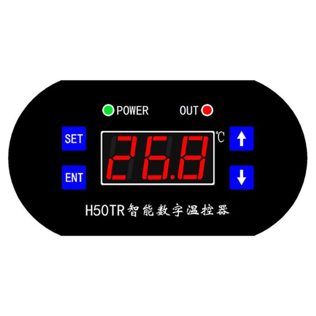 Bewildely Termostato H50TR, de pantalla táctil, controlador de temperatura, termostatos de calentador para interruptor de hogar en caja, pantalla Electrodomésticos Tipo 3 Bewildely HA012279-03B