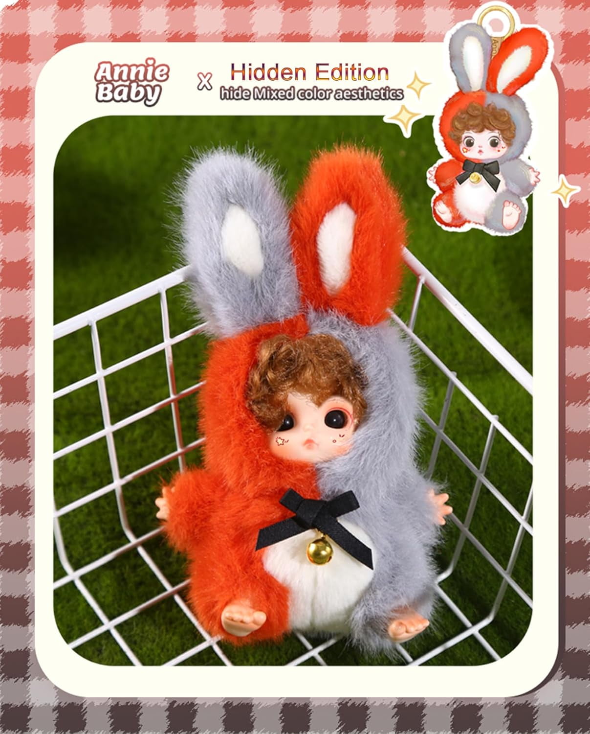 Annie Baby Plush Doll Blind Box Figure 1PCS, Love Descends Series