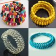 thumbnail image 2 of Shisuyan 100 Loop Silver Plated Memory Beading Wire for Bracelet, 2 of 5