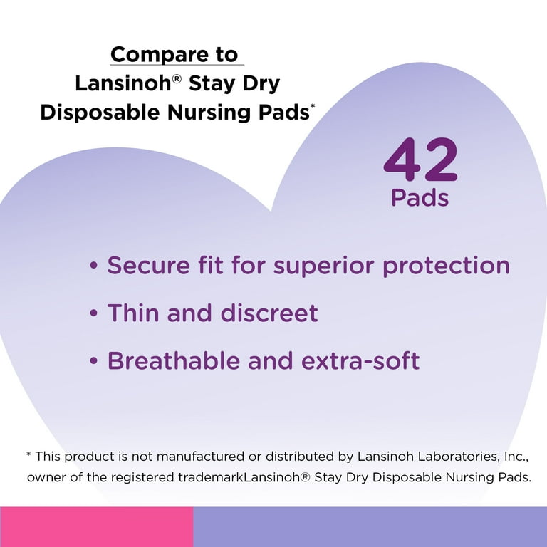 2 Essential Slim washable nursing pads
