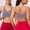 Purple, variant on Ynynloco Adjustable Sports Bras for Women: Impact Padded Full Coverage Supportive Racerback Criss Cross Bra for Workout Gym