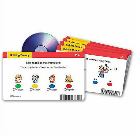 Learning Resources Radius CD Card Set, Building Fluency