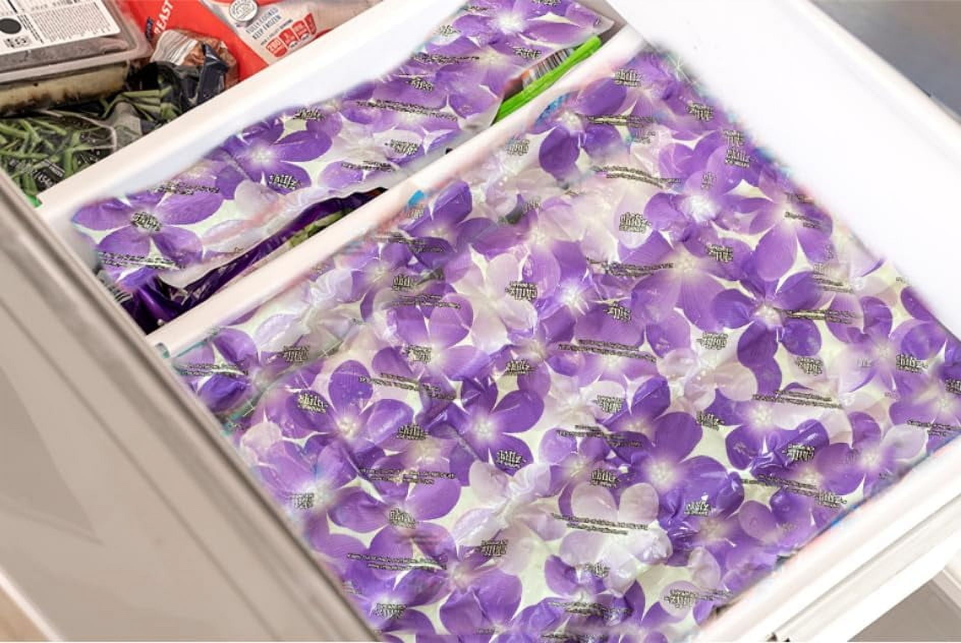 Chillz Reusable Ice Wraps 20 Pack (Purple Floral)