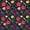 Pink Rose Floral Pattern, variant on Yayeee 20oz Insulated Water Bottle Double Wall Stainless Steel with Flip Straw Lid, Red Geometric Flowers Pattern