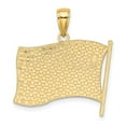 thumbnail image 4 of 10K w/ Enamel American Flag Charm, 4 of 4