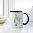 thumbnail image 4 of CafePress - Is It Spring Break Yet? Mug - 11 oz Ceramic Mug - Novelty Coffee Tea Cup, 4 of 4