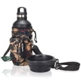 thumbnail image 1 of Made Easy Kit Water Bottle Carrier with Pocket for Dog Poop Waste Bags and Adjustable Padded Shoulder Strap, 1 of 1