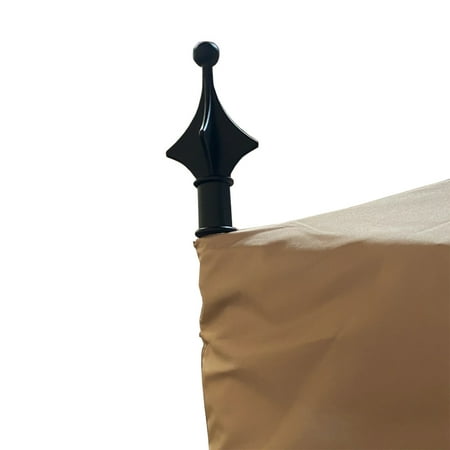 Garden Winds Replacement Canopy Top Cover Compatible with The ABCCANOPY & MasterCanopy Arrow Crescent Gazebo 10 x 12 - Riplock 350 Beige