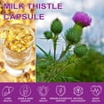 thumbnail image 5 of NATURE'S LIVE Organic Milk Thistle Capsules 1000mg, Liver Health Support & Detox Supplement with Silymarin, Antioxidant Defense, 120 Count, 5 of 9