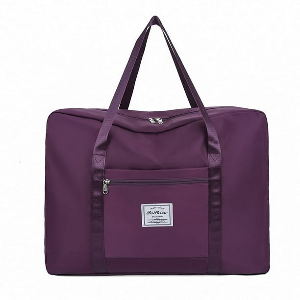Bolsa de viaje para mujer, bolsa de equipaje de corta distancia, bolsa de almacenamiento portátil de gran capacidad, bolsa de viaje ligera y plegable, bolsa de viaje