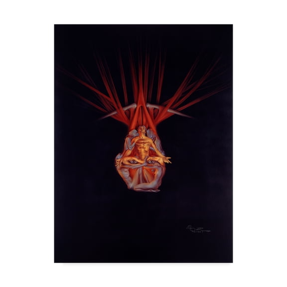 Trademark Fine Art 'Meditation' Canvas Art by Kirk Reinert