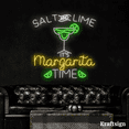 thumbnail image 2 of Craftnamesign It's Margarita Time Neon Sign, Cocktail LED Sign, Bar Decor, 2 of 4