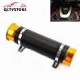 thumbnail image 1 of 3 Inch 76mm Flexible Car Cold Air Intake Hose Filter Tube Telescopic Tube Gold -, 1 of 5