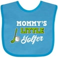 thumbnail image 3 of Inktastic Mommy's Little Golfer with Golf Club and Ball Boys or Girls Baby Bib, 3 of 4
