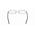 thumbnail image 5 of NEW VERA WANG V108 WOMENS/LADIES DESIGNER FULL-RIM CHROME / BLACK PRESTIGIOUS DESIGNER OPTICAL FRAME DEMO LENSES 48-18-130 EYEGLASSES/GLASSES, 5 of 9