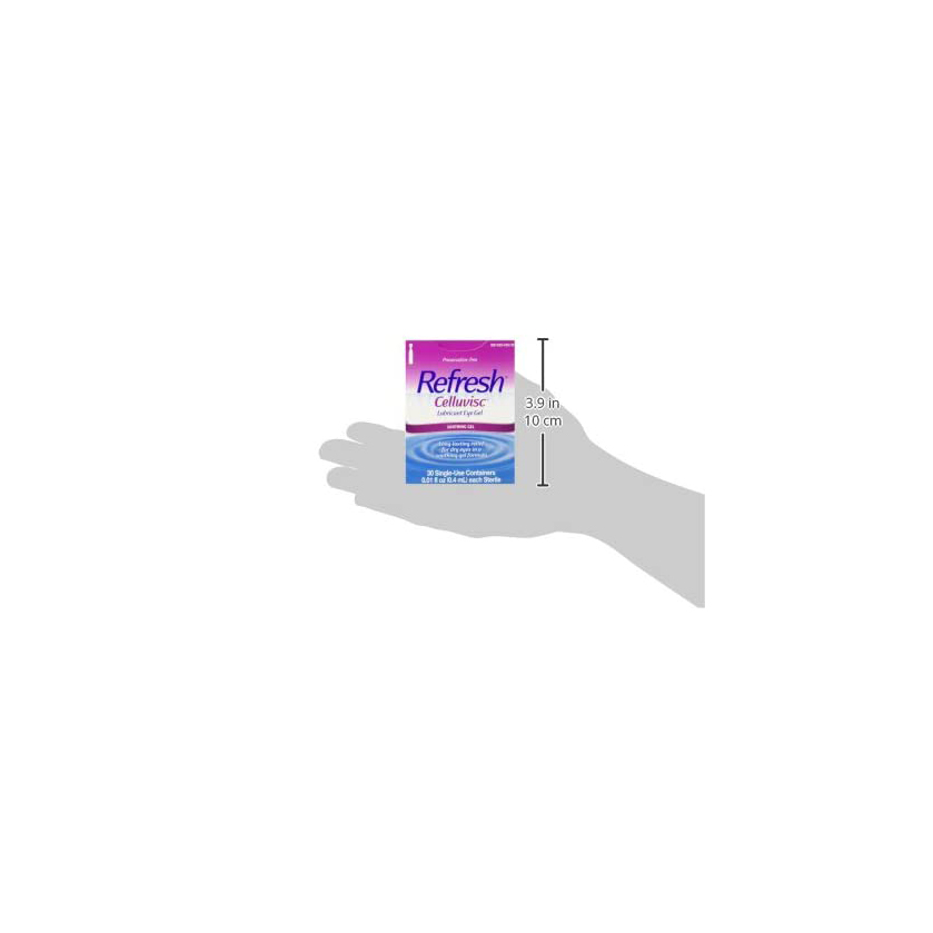 Refresh Celluvisc Lubricant Eye Gel Single-use Containers 30 Each