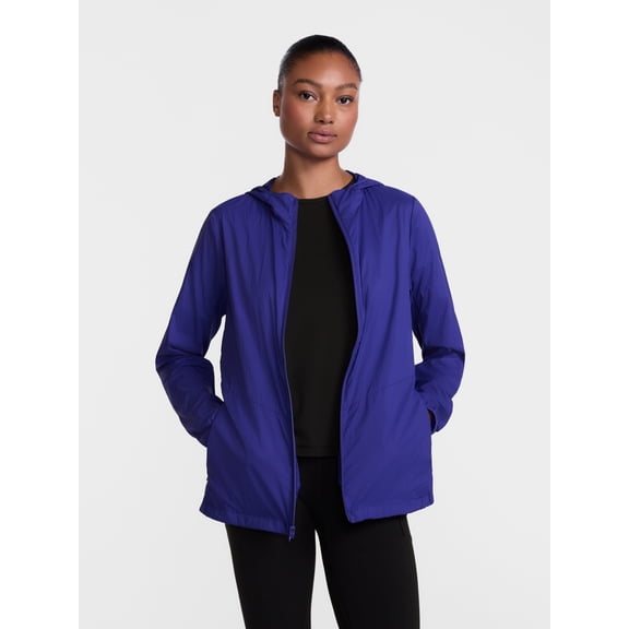 Ozark Trail Women's and Women's Plus Windbreaker Jacket, Sizes XS-3X