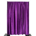thumbnail image 3 of BalsaCircle 8 feet x 8 feet Purple Velvet Backdrop Curtain Party Photobooth Decorations, 3 of 7