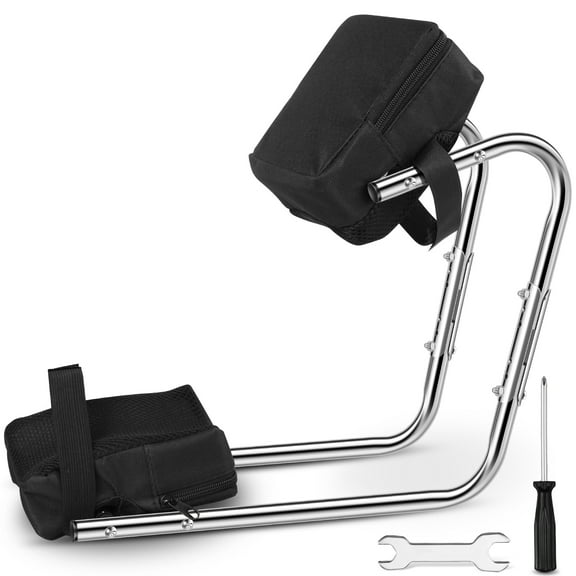 Gardening Knee Seat Aluminum Alloy Gardening Knee Cushion Wear Resistant Farm Knee Support Ergonomic Gardening Kneeling Mat Easy to Move Farm Kneeling Pad for Gardeners