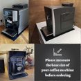 thumbnail image 2 of Silicone mat under coffee machine48x30zm, non-slip mat for coffee machine, barista accessories (black), 2 of 5