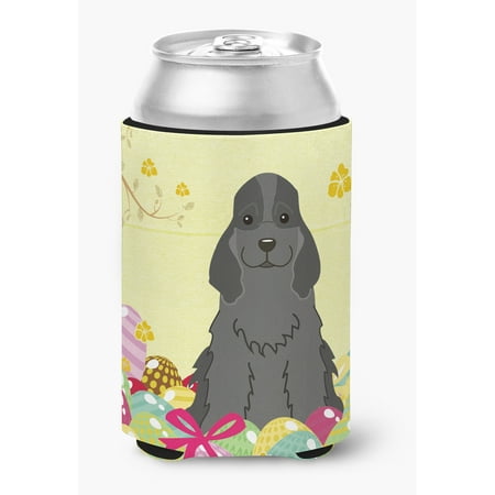 Cocker Spaniel Treat - Easter Eggs Cocker Spaniel Black Can or Bottle Hugger BB6092CC