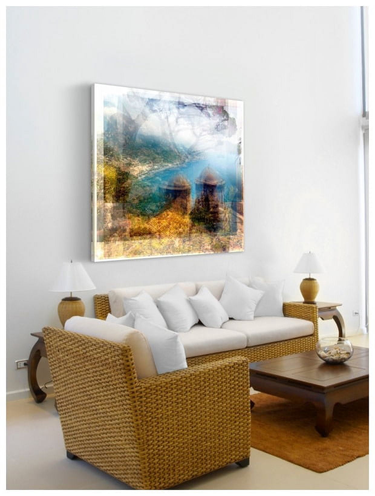 Marmont Hill "Ravello Seaview" Painting Print on Canvas