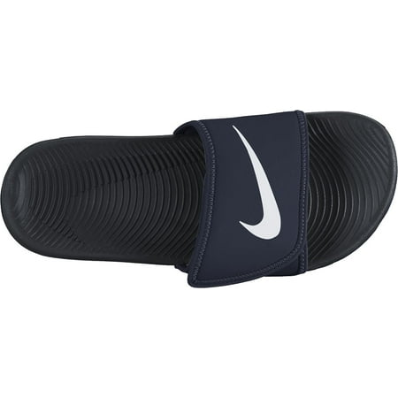 Nike - Nike Men's Kawa Adjustable Slide Sandals Obsidian/White-Black 12 ...