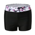 thumbnail image 6 of Brnmxoke Tankini Swimsuits for Women Two Piece Tummy Control Bathing Suits Blouson Floral Printed Tankini Top with Sporty Boy Shorts Pink,XXL, 6 of 7