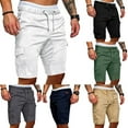 thumbnail image 3 of Mens Sports Shorts Gym Training Running Bodybuilding Workout Fitness Short Pants, 3 of 7
