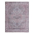 thumbnail image 3 of Unique Loom Mangata Collection Area Rug - Mireille (10' 6" x 13' Rectangle Beige and pink/Light Blue), 3 of 7