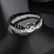 thumbnail image 2 of Pulseras de mejor amigo para 2 pulseras de cordón ajustable Yin Yang a juego para mejores amigas, relaciones de amistad, novio, novia, regalo de San Valentín ER, 2 of 5
