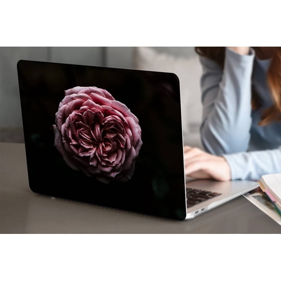 KSK KAISHEK Compatible MacBook Pro 15" Case 2015 - 2012 Release Model A1398, Plastic Hard Case Cover + Black Keyboard Cover, Rose series 0919