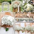 thumbnail image 3 of AFQH Simulation of baby's breath, bridal wedding decoration bouquet, 3 of 11