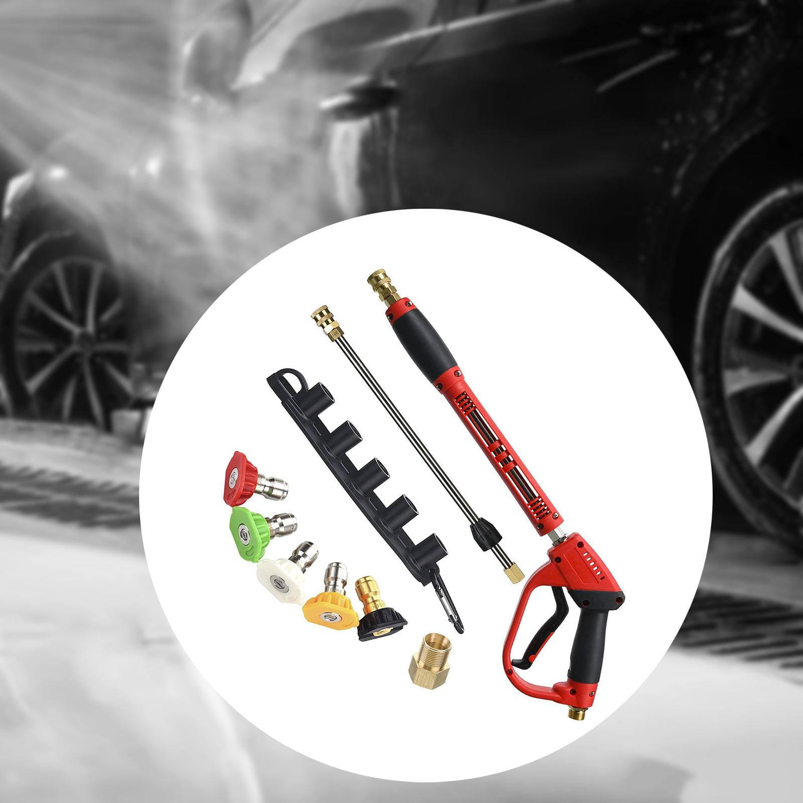 Nishiyuenyi High Pressure Power Washer Fittings Water Spray Wand Pressure Washer Lockable