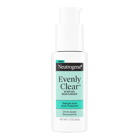 Gel hidratante Neutrogena Uniely Clear para el acné, 50 ml con ácido salicílico