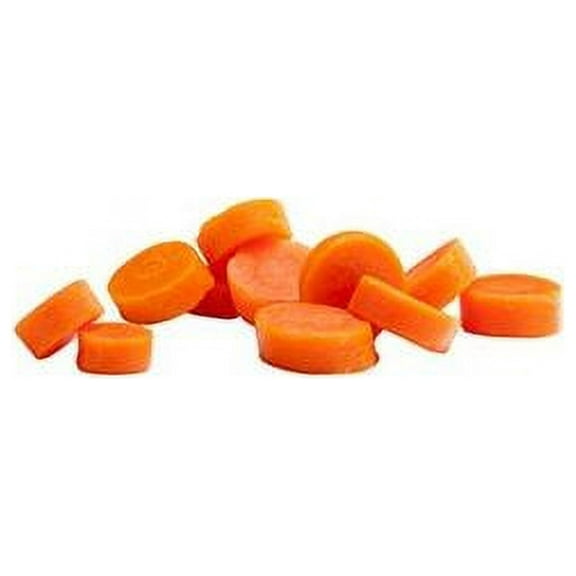 Commodity Vegetables Individual Quick Frozen Sliced Smooth Carrot, 20 Pound - 1 each.