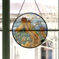 thumbnail image 3 of Great Wall of China Stained Glass Ornament 2025, Travel Landmark Christmas Decoration, Holiday Keepsake Gift, Collectible Souvenir, Glass Look Hanging Decor, Xmas Tree Decoration,, 3 of 6