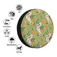 thumbnail image 4 of Goofa Snake And Floral Pattern Universal Tire Cover for Jeep, SUV, Truck, and Trailer – Waterproof, UV-Resistant,Easy to Install, Fits 14"-17" Tires-14 inch, 4 of 6