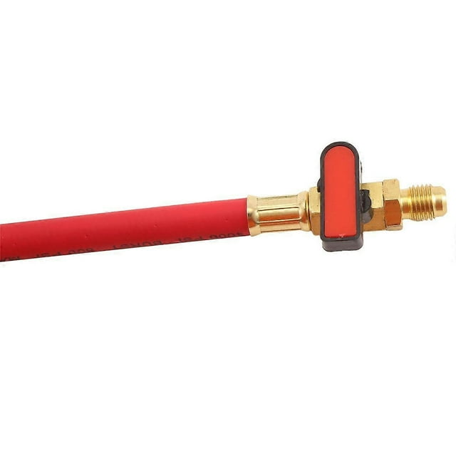 R134A R410 R22 HBV-B01 Ensemble de Manomètre de Collecteur PSI Tuyau de Chargement pour Réfrigération A/C Tuyaux de Réfrigérant CVC avec Valve à Bille