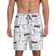thumbnail image 1 of Fotbe Dachshund Dog Puppy Pantalones Cortos de Pijama para Hombre, Ropa de Dormir, Pantalones de Pijama Cortos para Hombre-4X-Large, 1 of 6