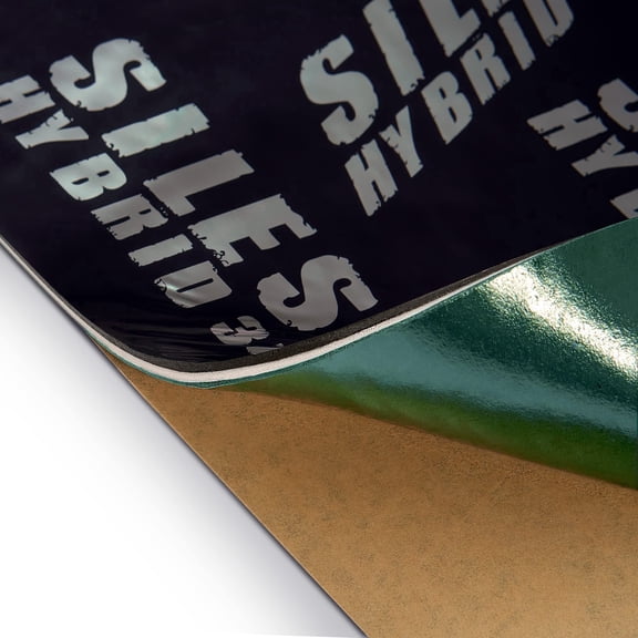 Siless Hybrid 3in1 200 mil 25 sqft Car Sound Deadening mat - Butyl Automotive Sound Deadener - Noise Insulation and Vibration Dampening Material