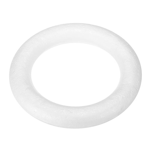 Unique Bargains Anneaux Ronds en Mousse de 3,8 Pouces pour Formes de Couronne, Bricolage Artistique, Lot de 1