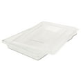 thumbnail image 2 of Rubbermaid Commercial Food/Tote Boxes, 5gal, 26w x 18d x 3 1/2h, Clear - RCP3306CLE, 2 of 2
