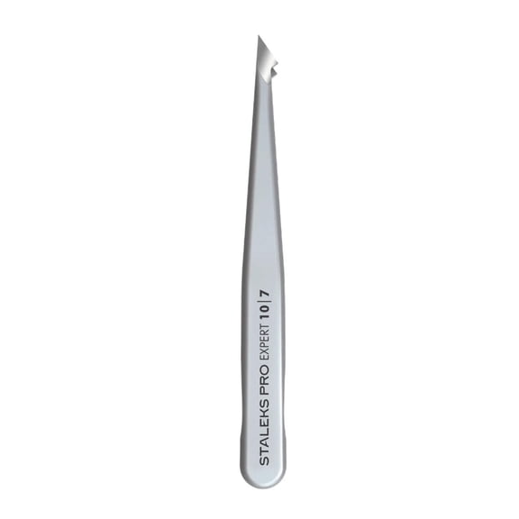 STALEKS - Eyebrow Tweezers Expert 10 Type 7 (Pointed Slant)- TE-10/7